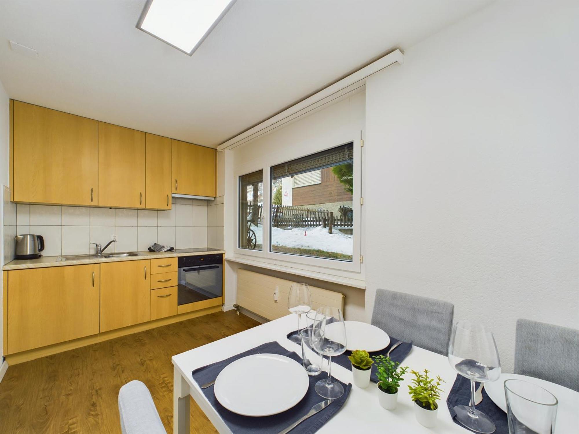 Alpine Retreat 4 Person Apartment Near Zermatt With Parking! Täsch Exteriér fotografie